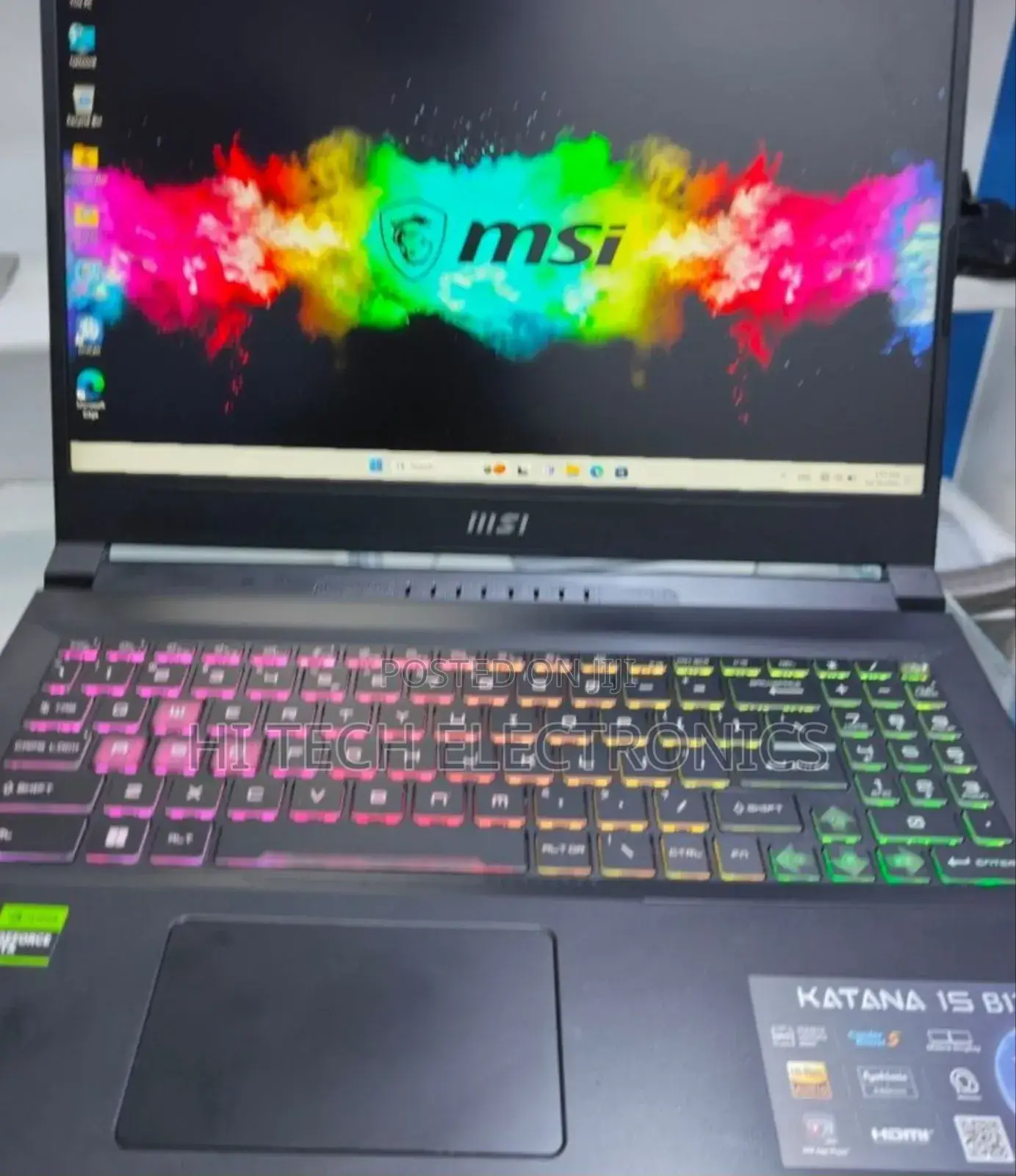 New Laptop MSI Katana GF66 16GB Intel Core I7 SSD 512GB