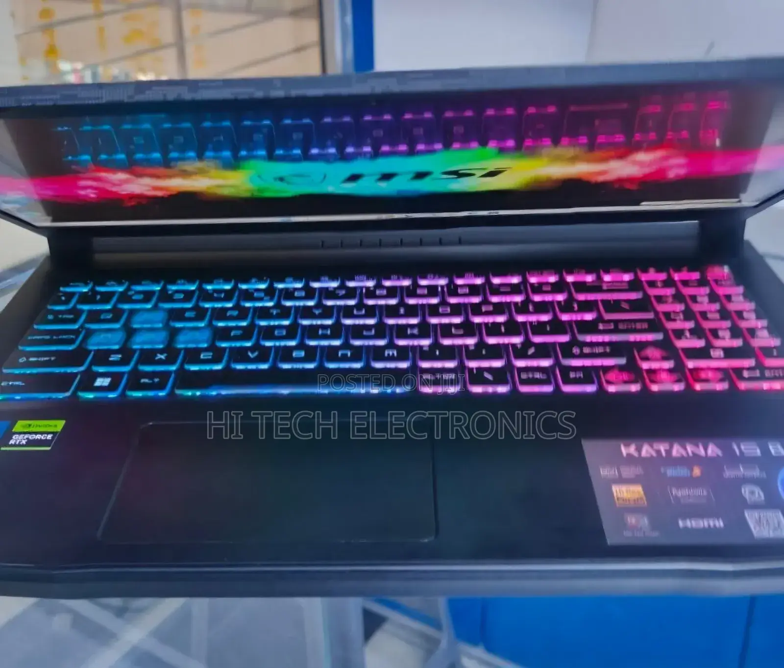 New Laptop MSI Katana GF66 16GB Intel Core I7 SSD 512GB