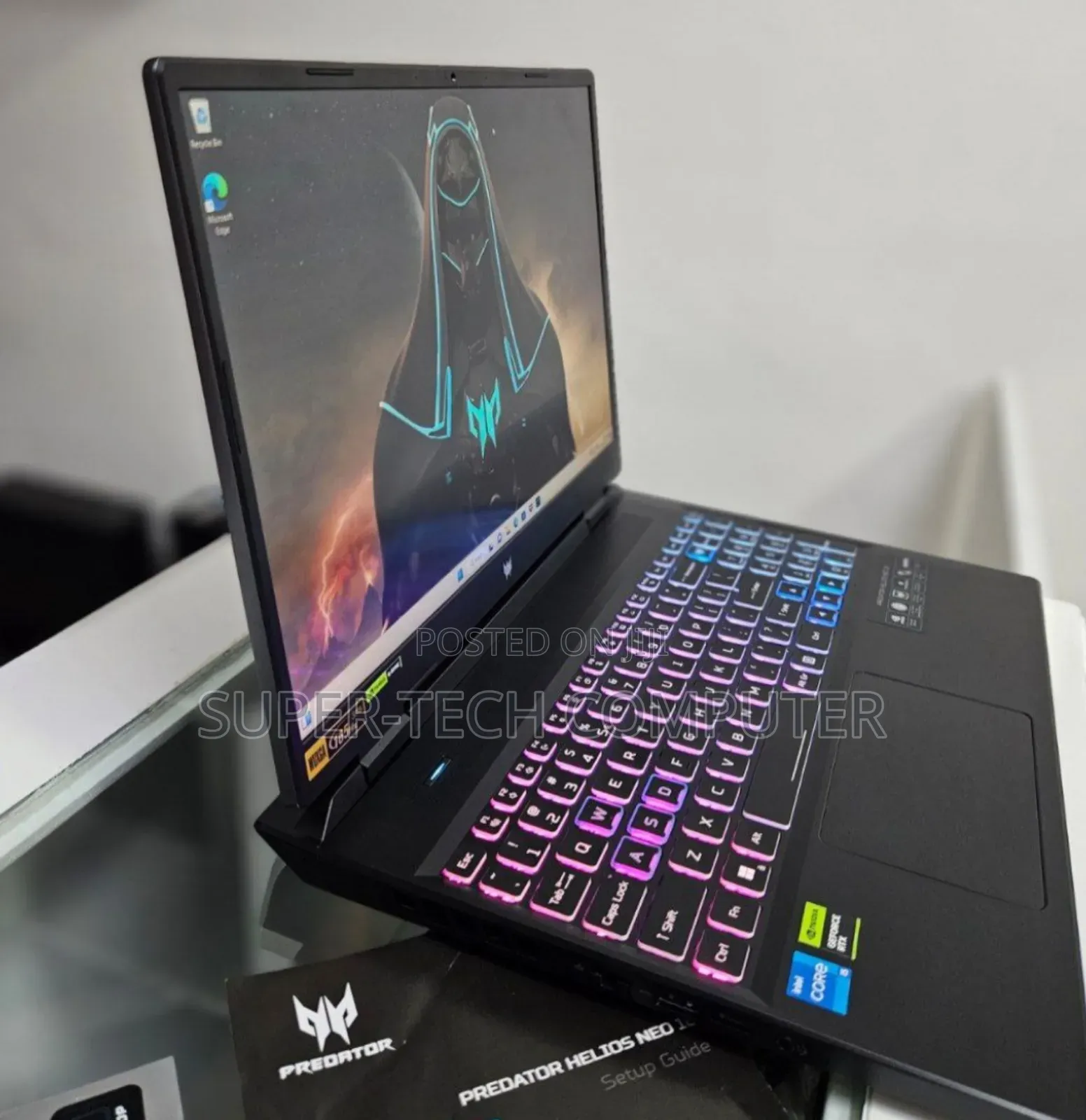 New Laptop Acer Predator Helios Neo 16 16GB Intel Core I5 SSD 512GB