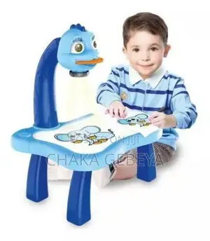 Photo - የልጆች ስዕልና ጽሁፍ መለማመጃ Projector Painting Desk