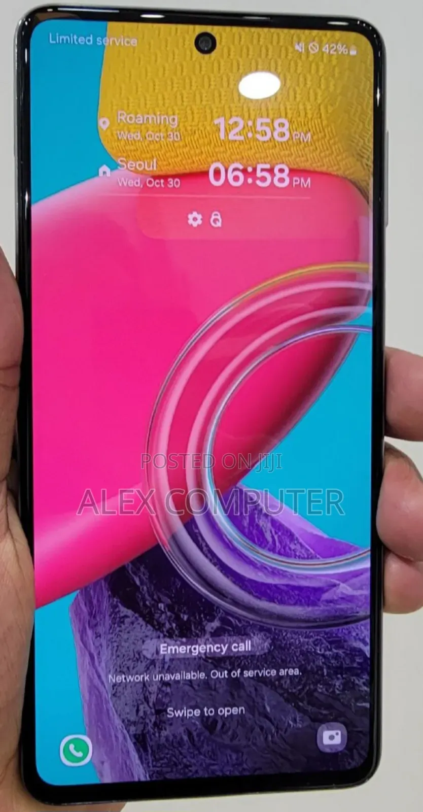 New Samsung Galaxy M53 128 GB Silver