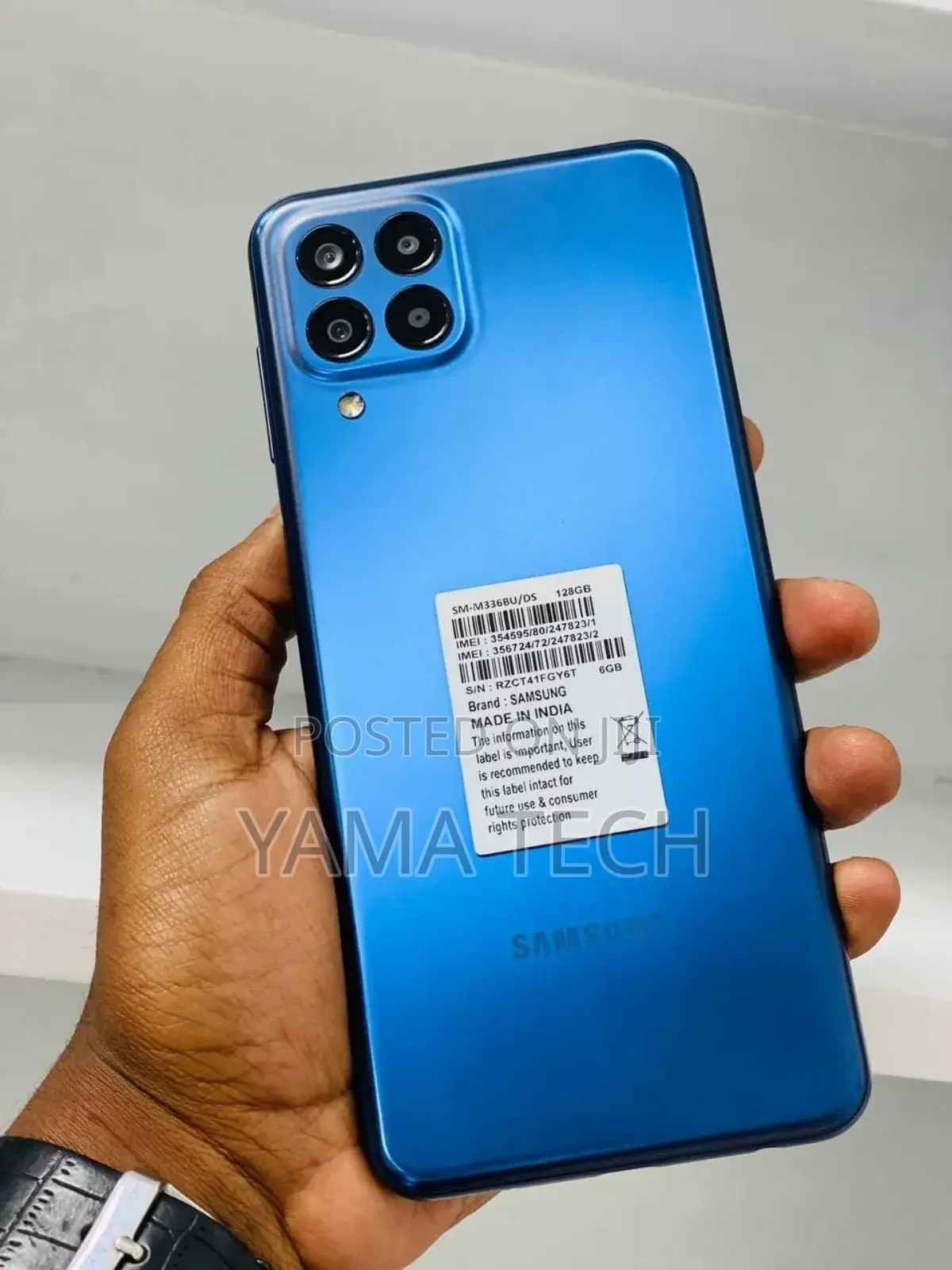 New Samsung Galaxy M33 5G 128 GB Blue