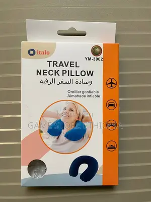 ቦታ የማይፈልግ የሚነፋ የአንገት ትራስ ለጉዞ ፡ Inflatable Neck Pillow