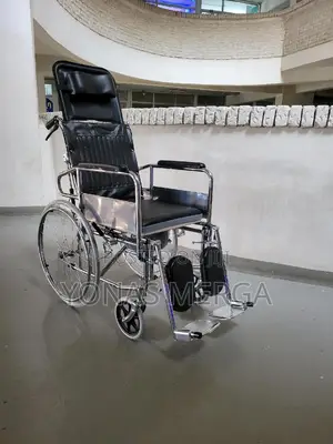 Multifunctional Patient and Elderly Steel Commode Wheelchair