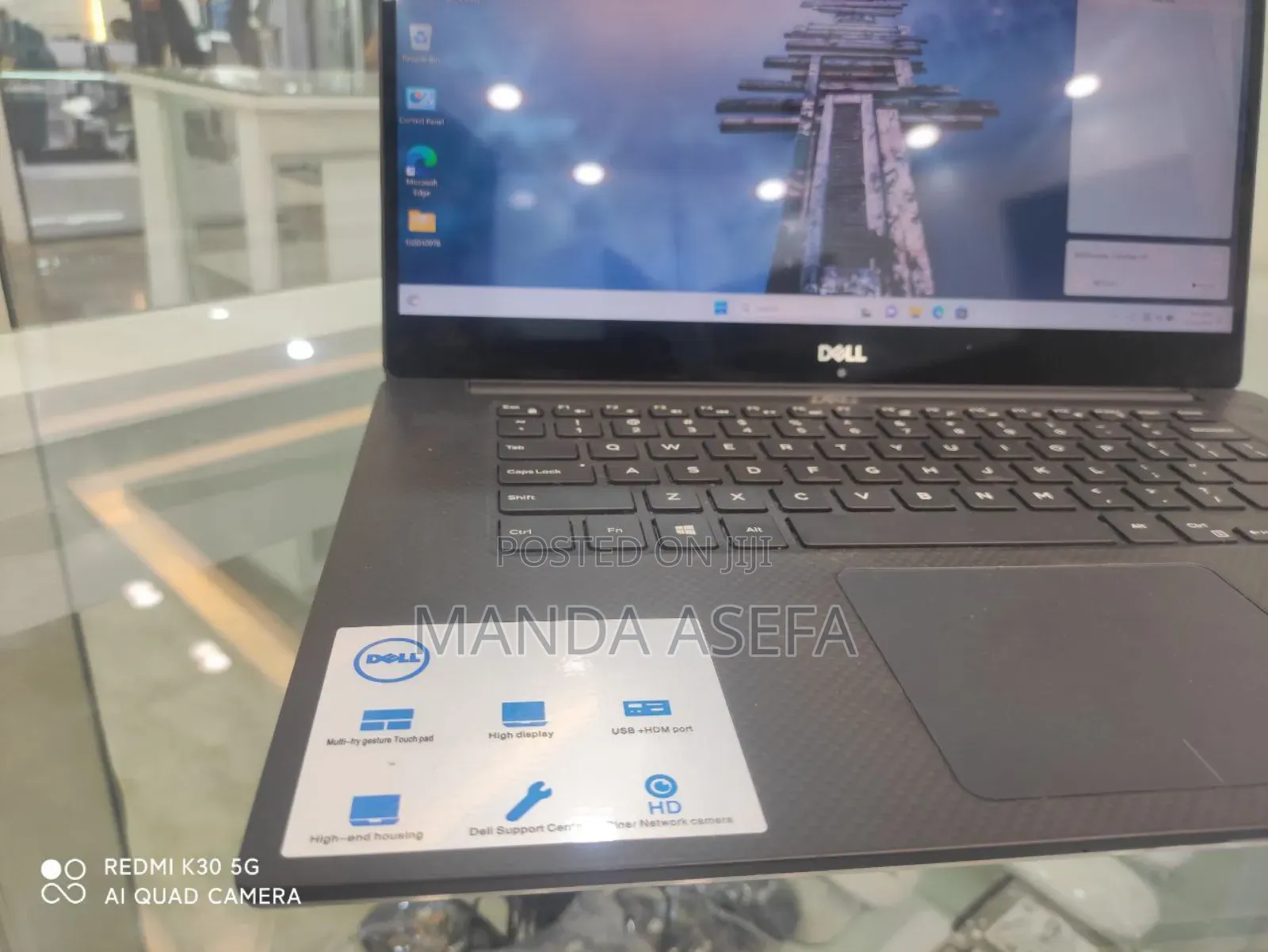 New Laptop Dell XPS 15 16GB Intel Core I7 SSD 512GB