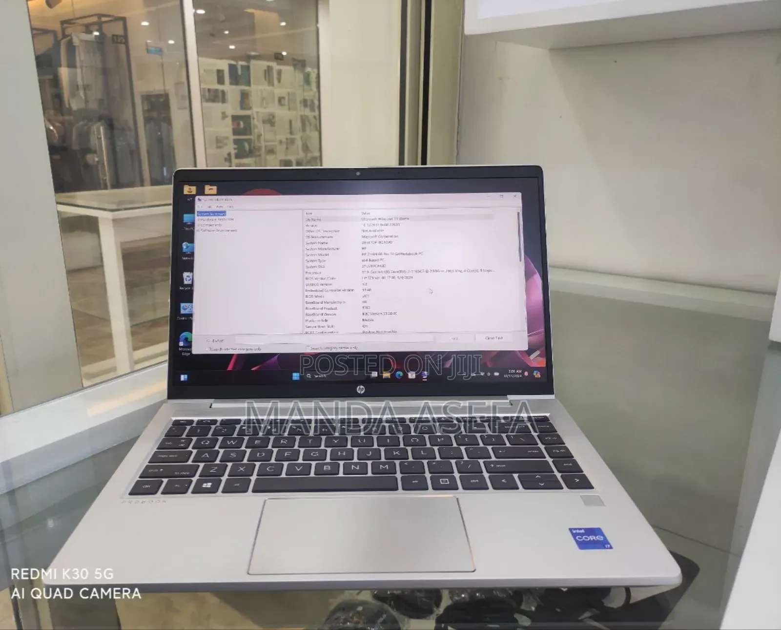 New Laptop HP 16GB Intel Core I7 SSD 512GB