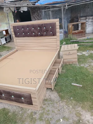 Bed With Drawer 150cm