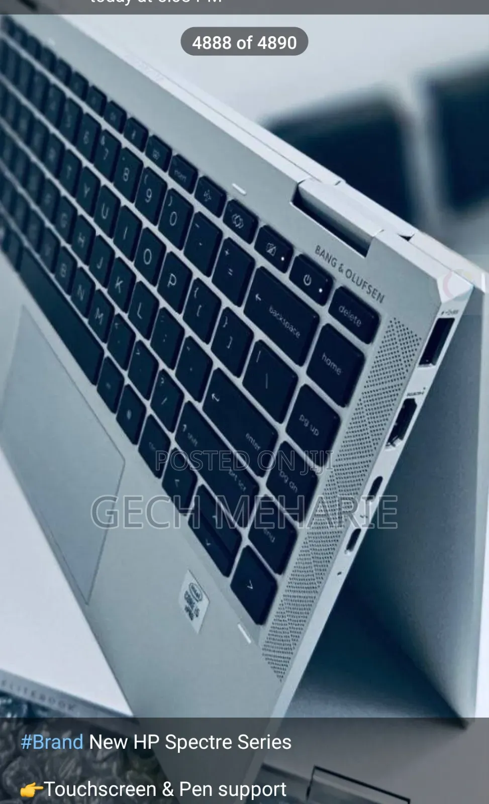 New Laptop HP Spectre 16GB Intel Core I7 SSD 512GB