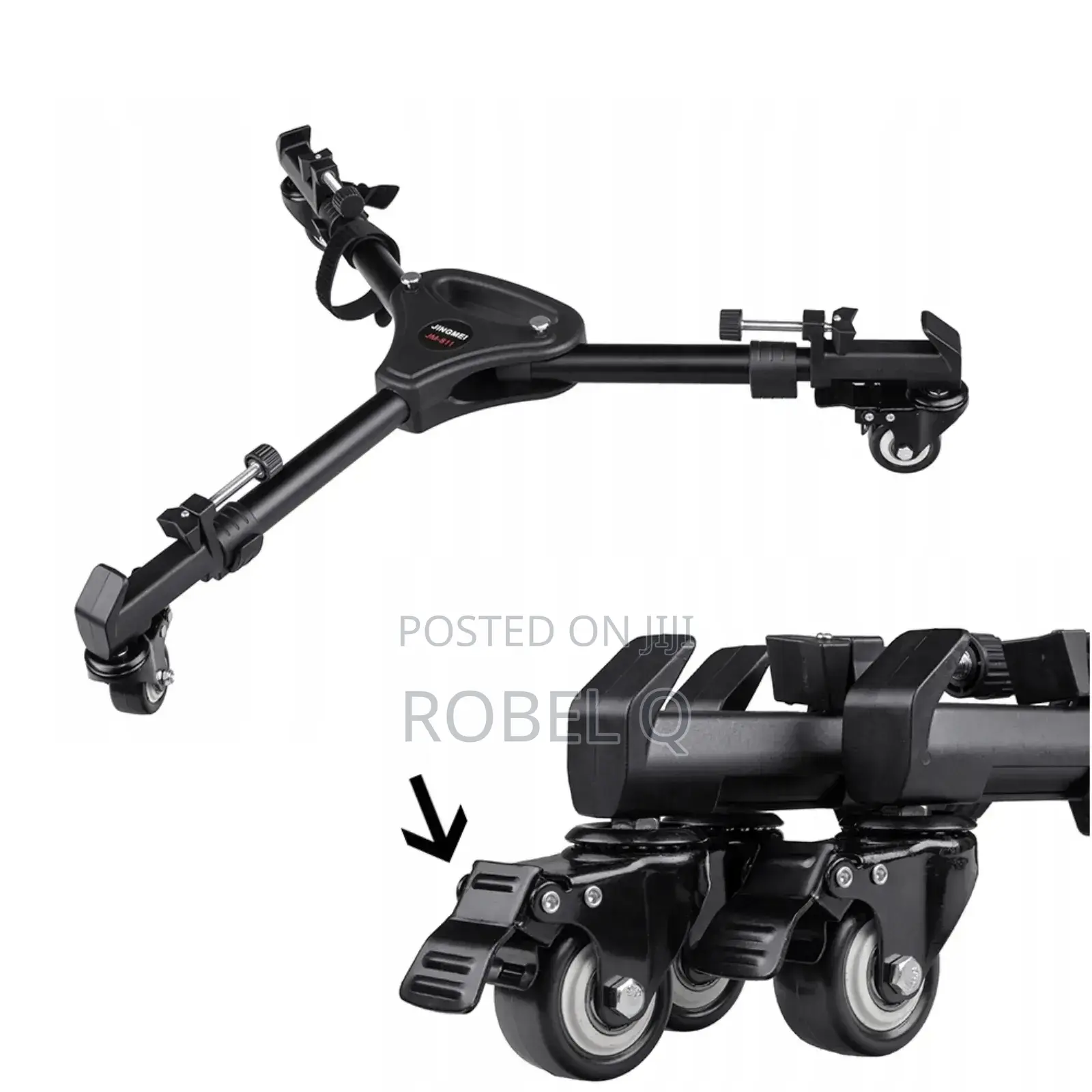 Flexible Aluminum Camera Tripod Dolly