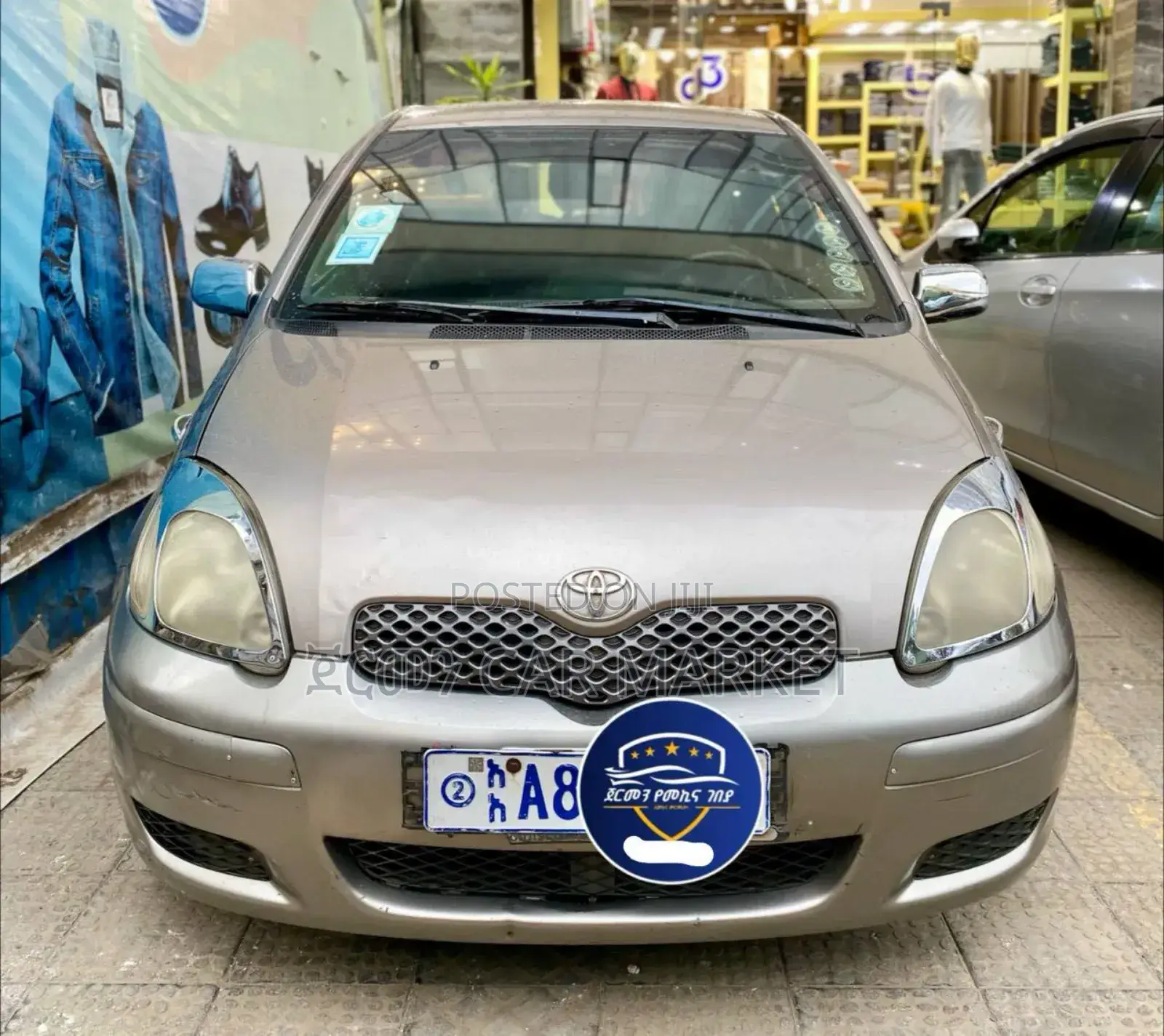 Toyota Yaris 2004 Gray