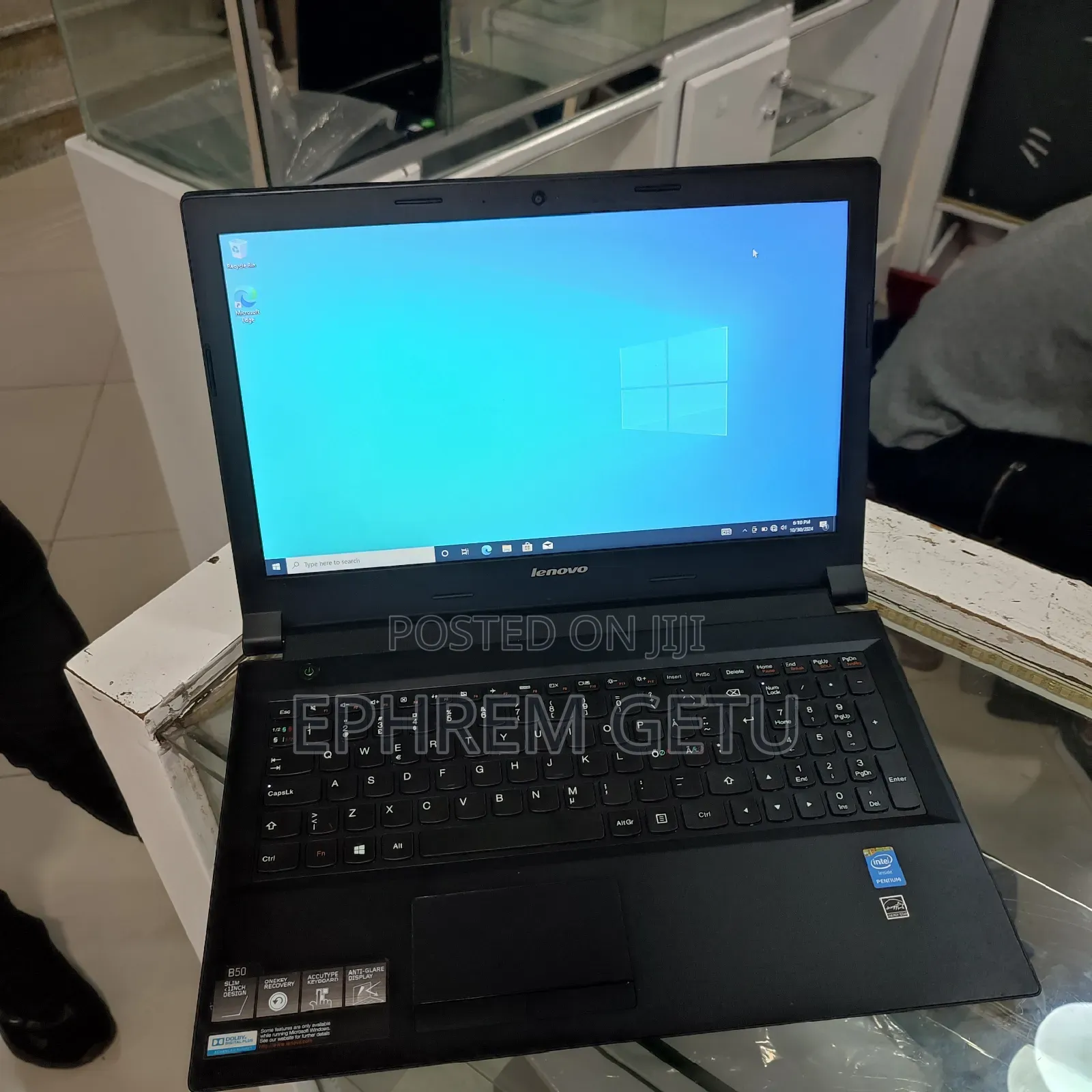 Laptop Lenovo Ideapad 3 4GB Intel Pentium HDD 500GB