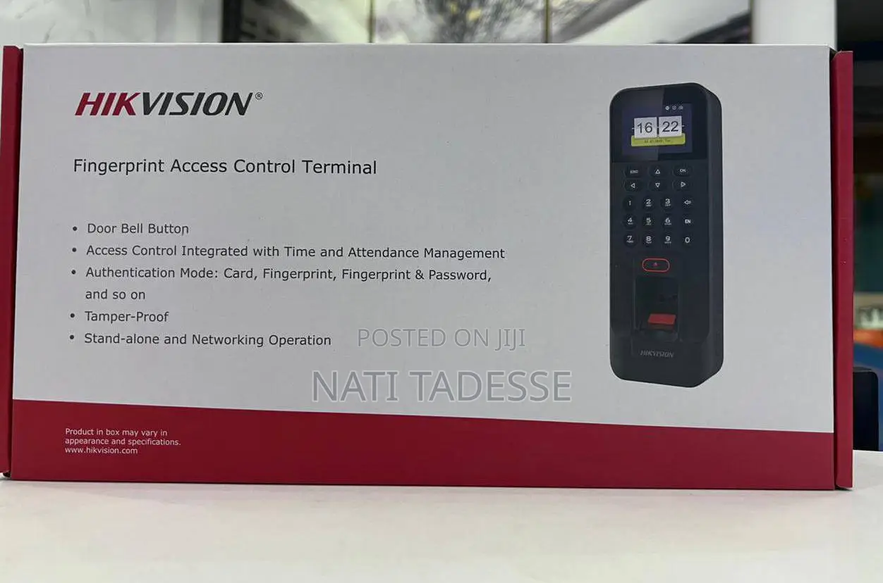 Hikvision Access Control, Fingerprint Terminal Ds-K1t804amf