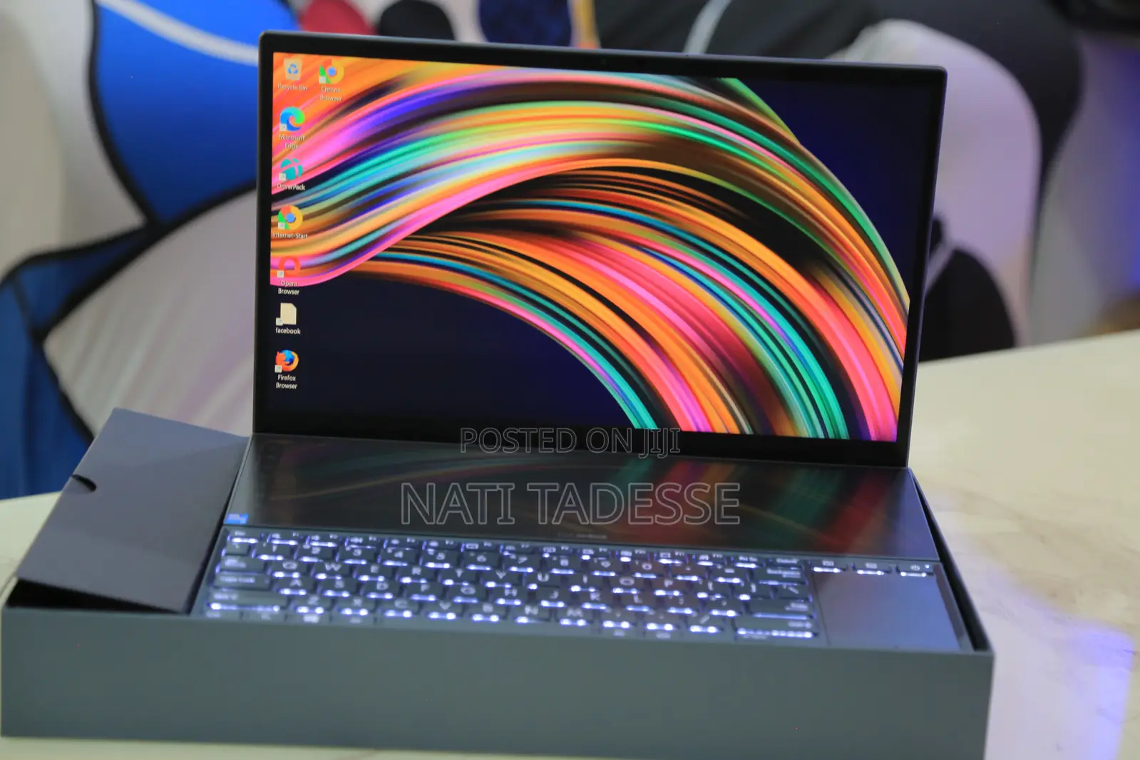 New Laptop Asus Zenbook Duo 14 32GB Intel Core I7 SSD 1T