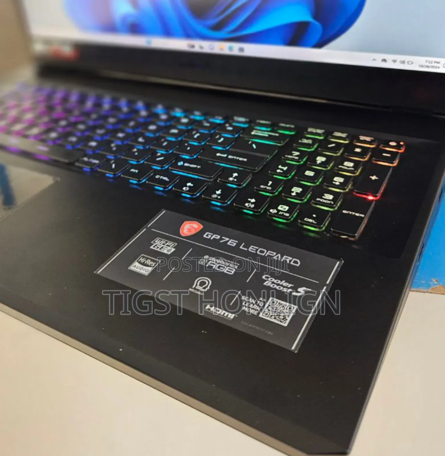 New Laptop MSI GP75 Leopard 32GB Intel Core I7 SSD 1T