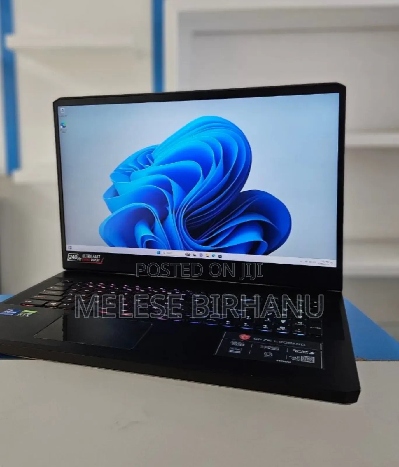 New Laptop MSI GL75 Leopard 32GB Intel Core I7 SSD 1T