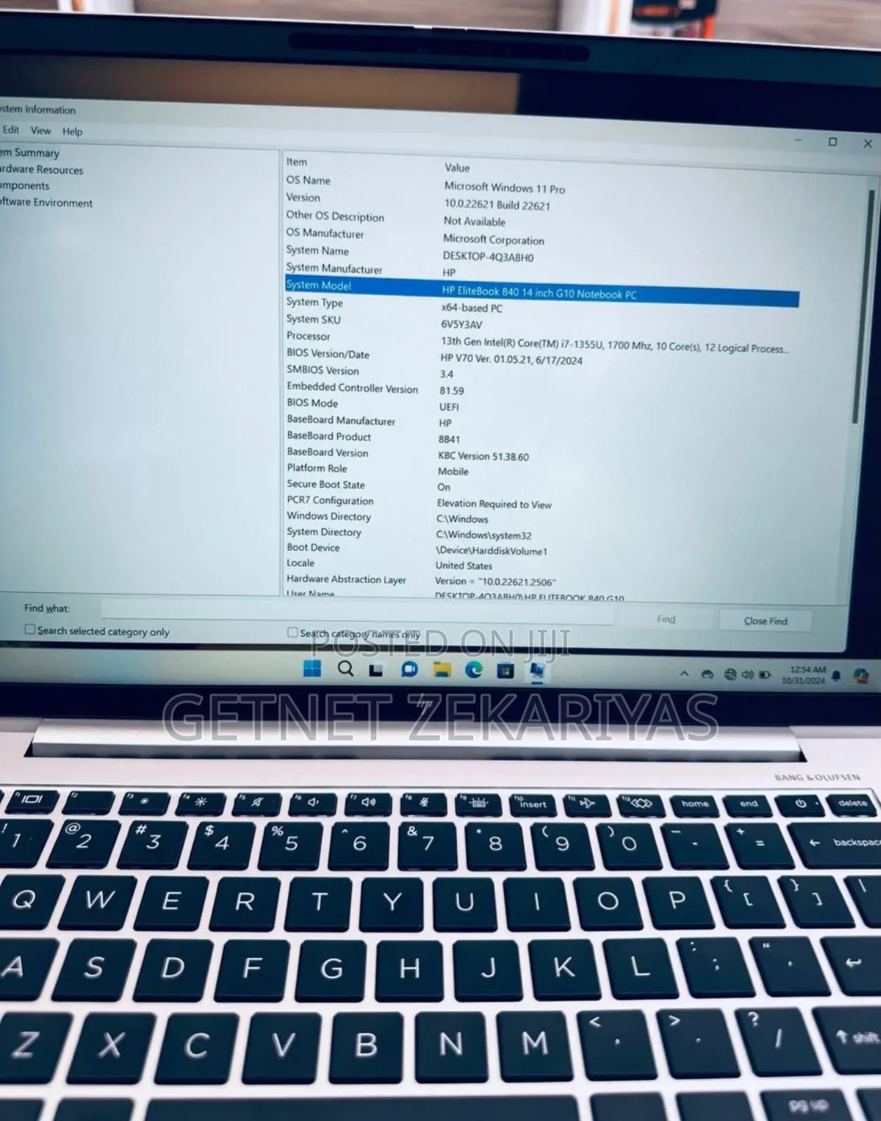 New Laptop HP EliteBook 840 G9 16GB Intel Core I7 SSD 512GB