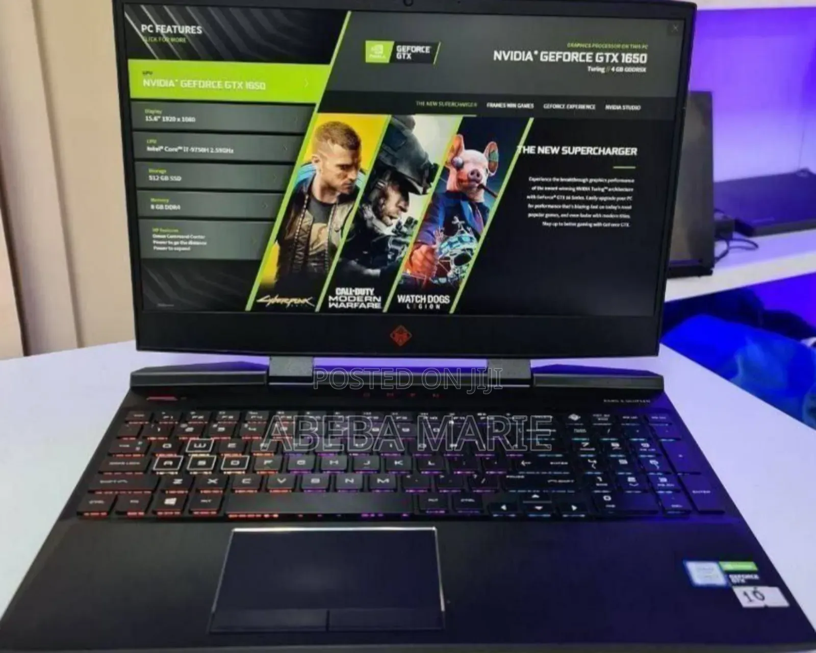 New Laptop HP Omen X 8GB Intel Core I5 HDD+SSD 1T