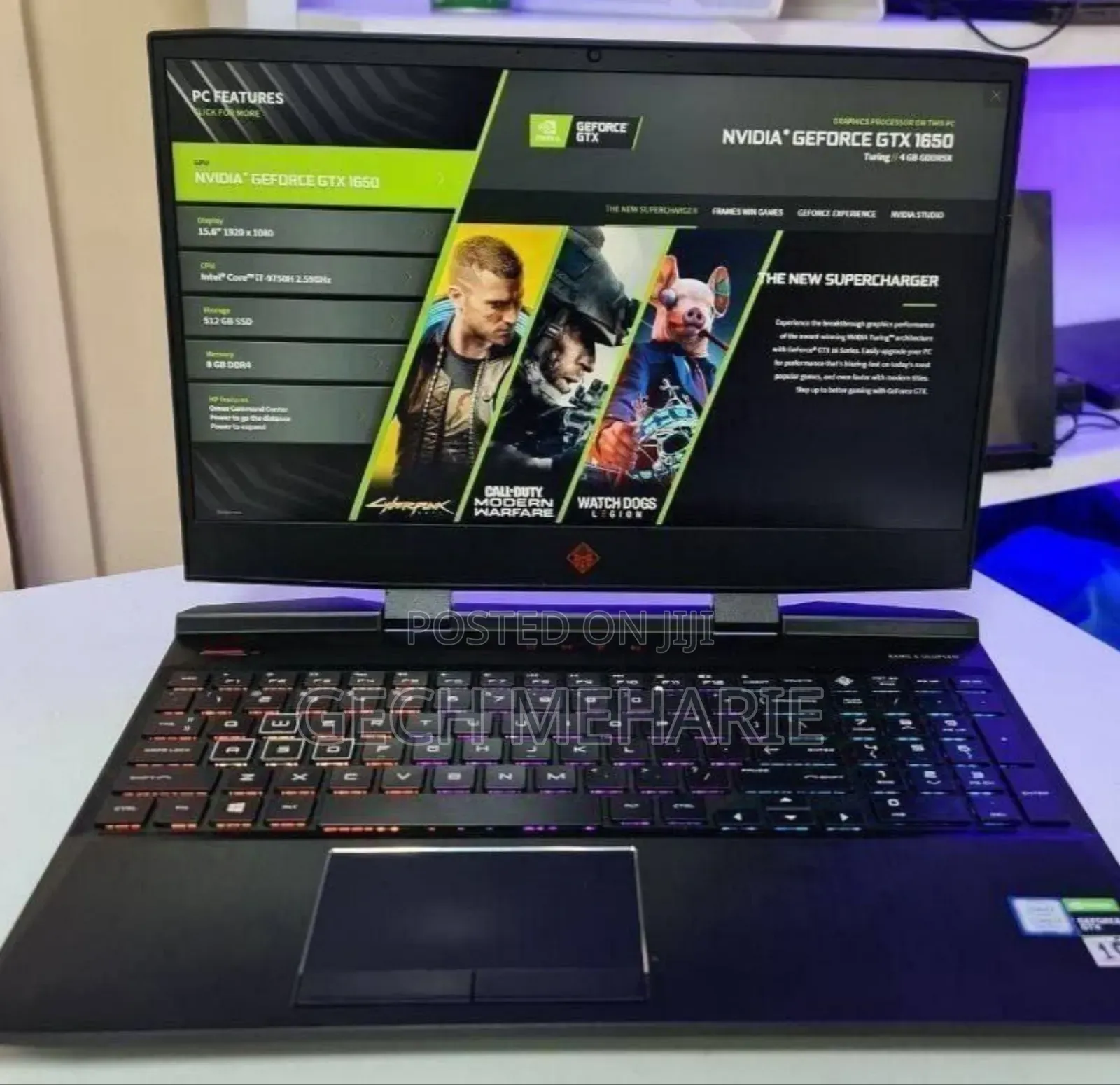 New Laptop HP Omen X 16GB Intel Core I5 HDD+SSD 128GB