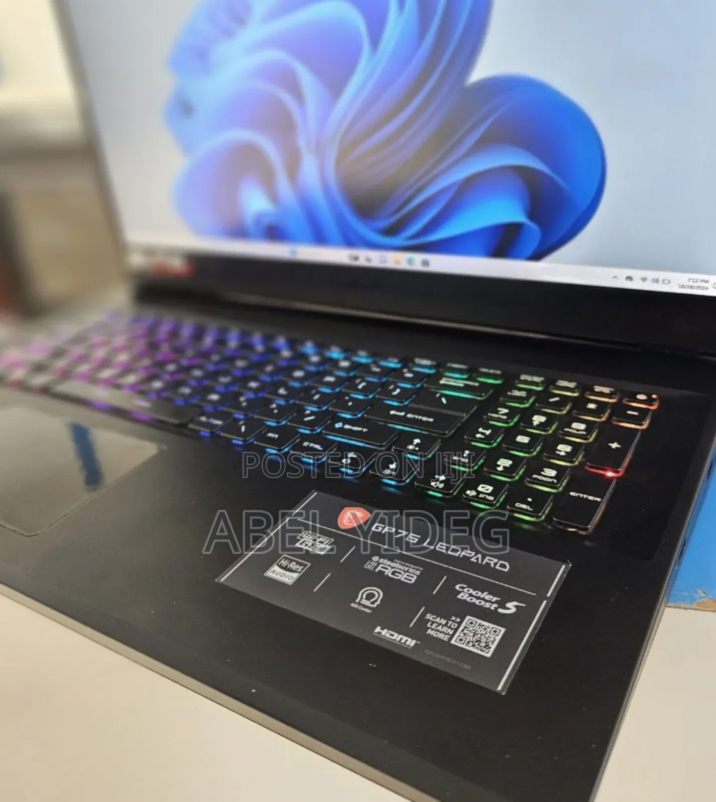 New Laptop MSI GP75 Leopard 32GB Intel Core I7 SSD 1T