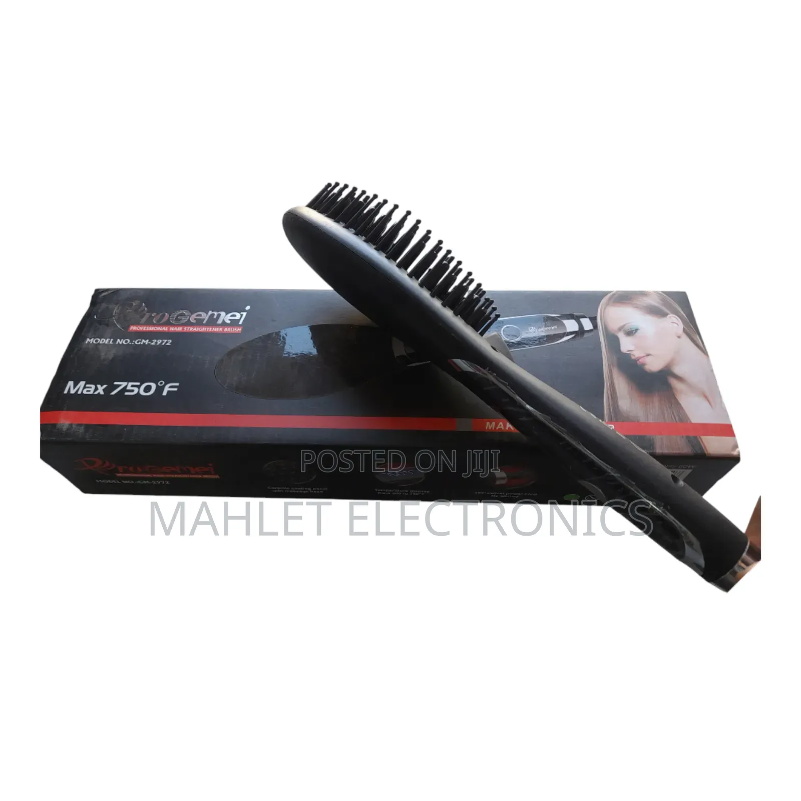 Progemei Professional Hair Straightener ዘመናዊ ኤሌክትሪካል ማበጠሪያ