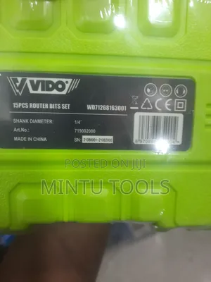 Vido Router Bit 15pcs