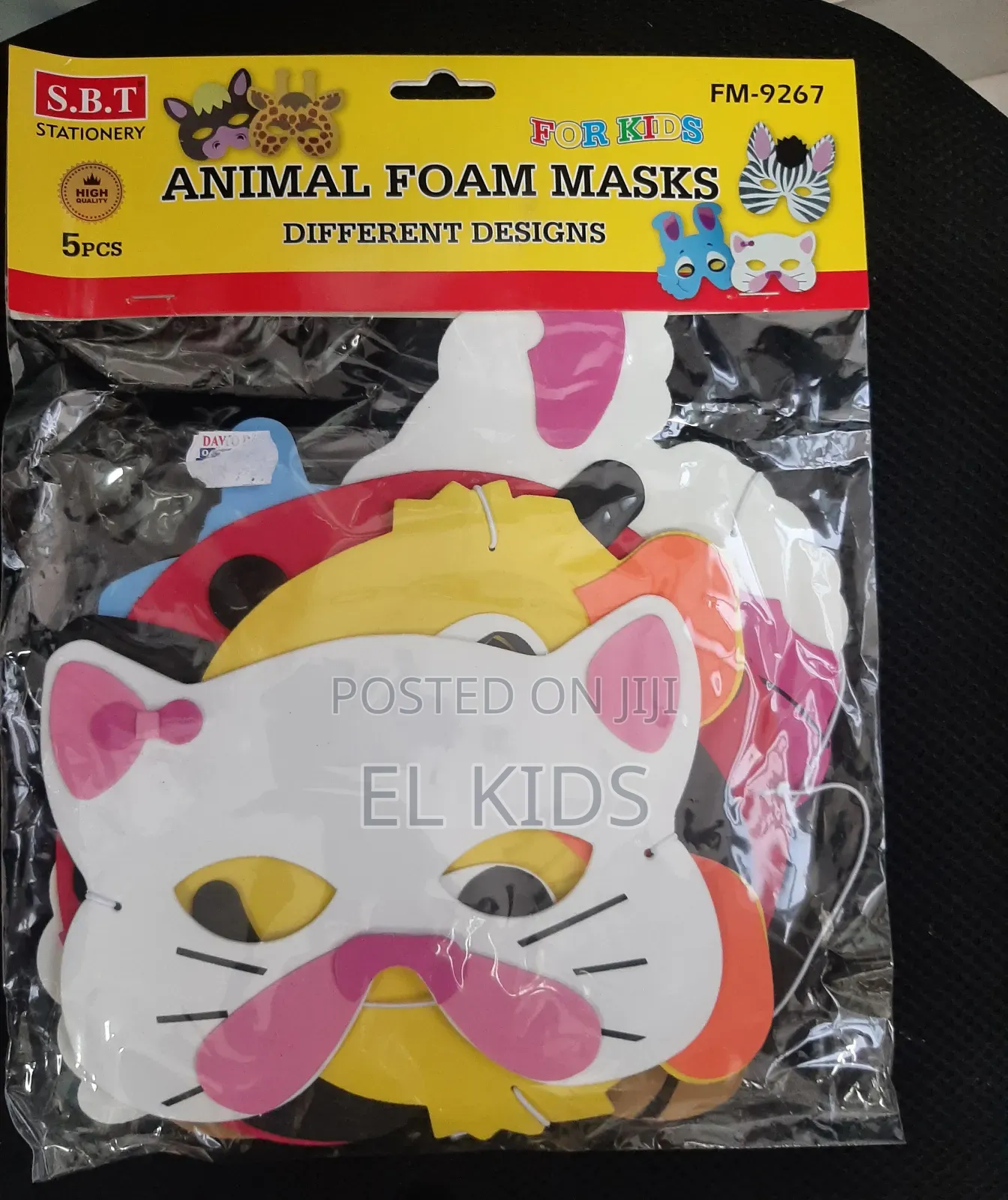 Animal Foam Masks for Kids