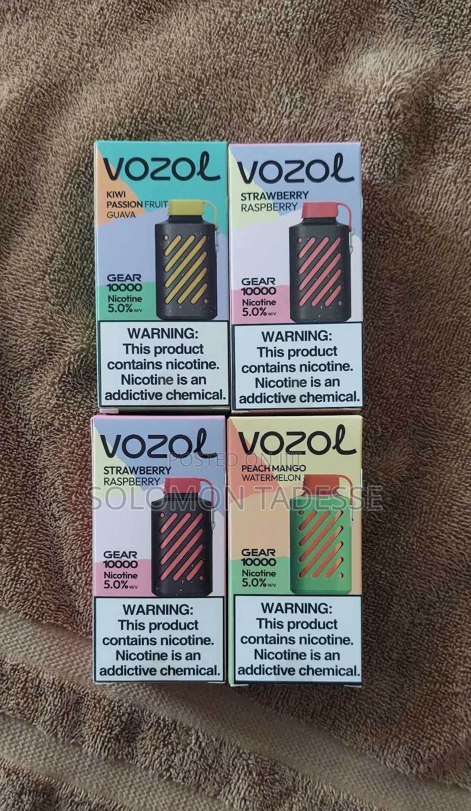 10000puff Vozol Vape Strowbery Flover