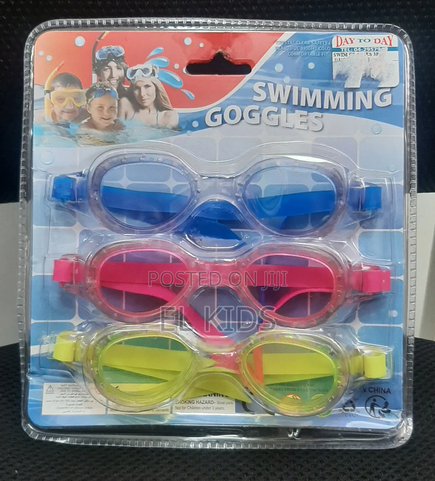 Swimming Goggles (3pcs)