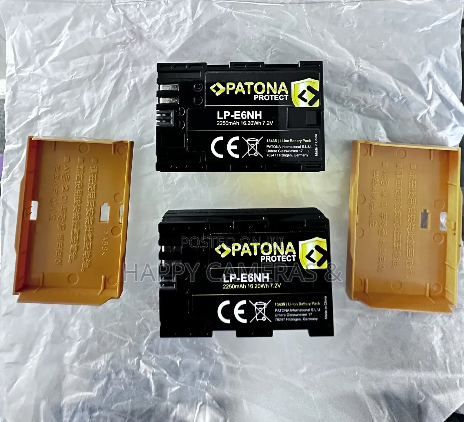 Canon Battery LP-E6NH 2250mah 16.20wh 7.2V