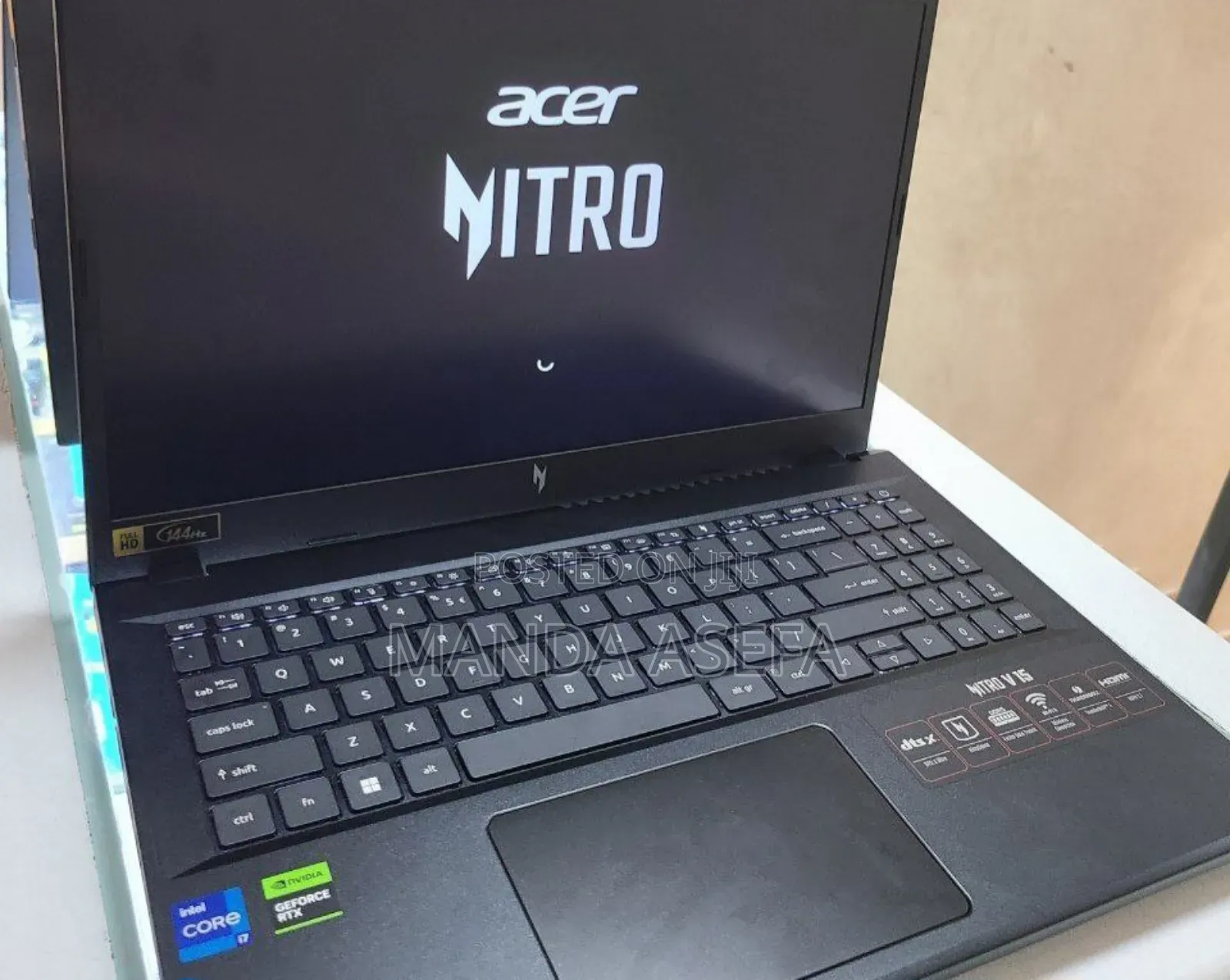 New Laptop Acer Nitro 5 16GB Intel Core I7 SSD 512GB