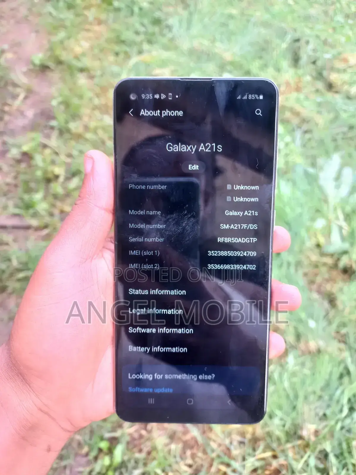 Samsung Galaxy A21s 128 GB Silver