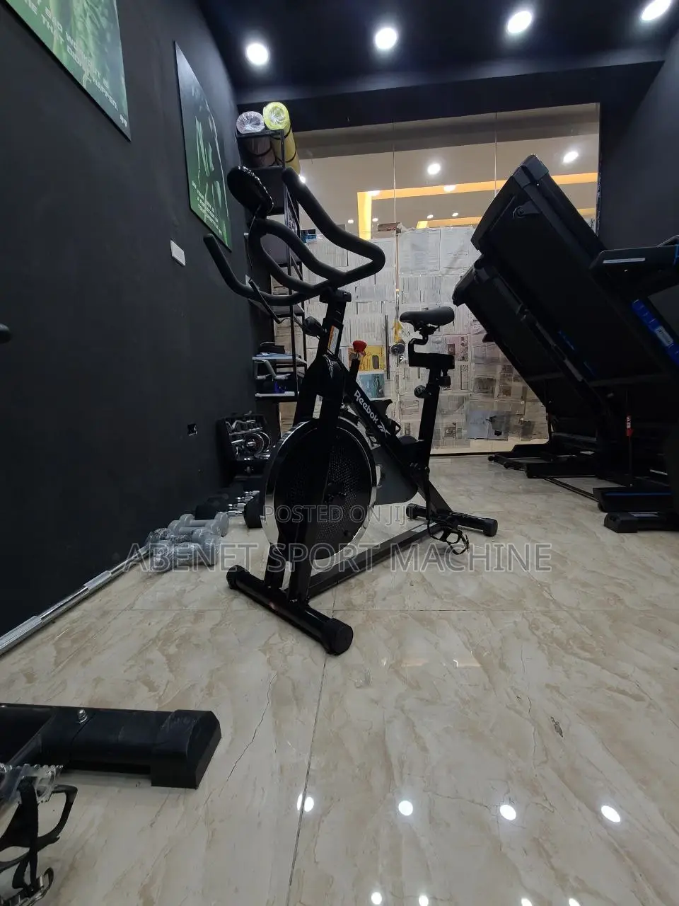 ዘመናዊ Exercise Bike የreebok ድርጅት Manual Bike
