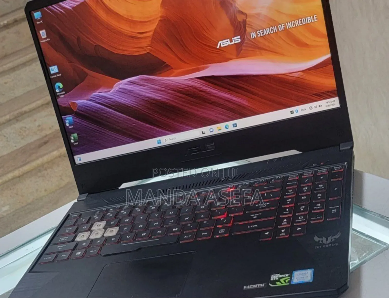 New Laptop Asus 16GB Intel Core I7 SSD 512GB