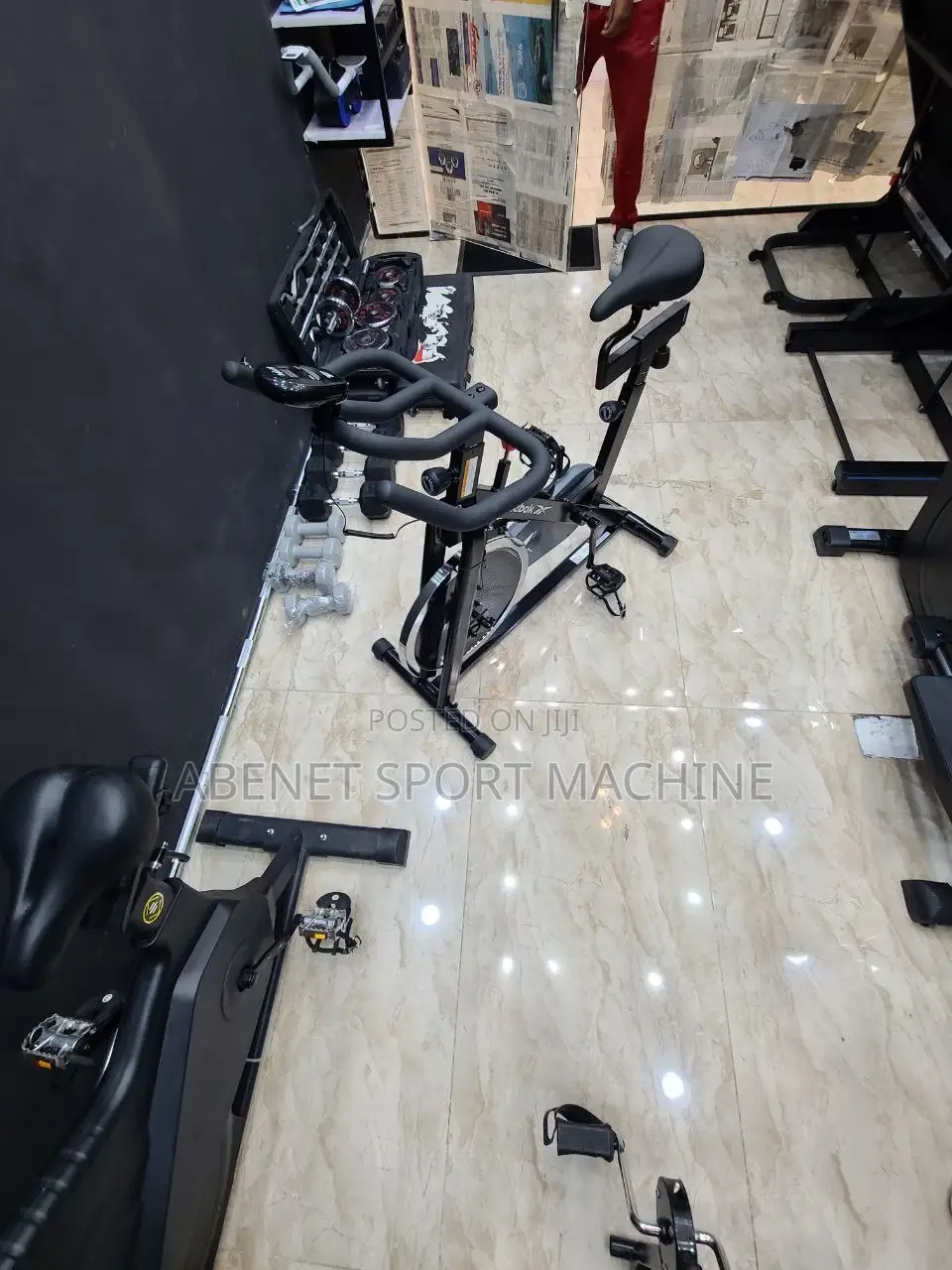ዘመናዊ Reebok Manual Exercise Bike