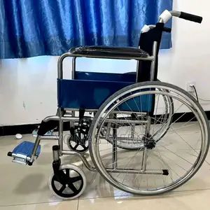 Stainless Steel 10401 - Folding Wheelchair