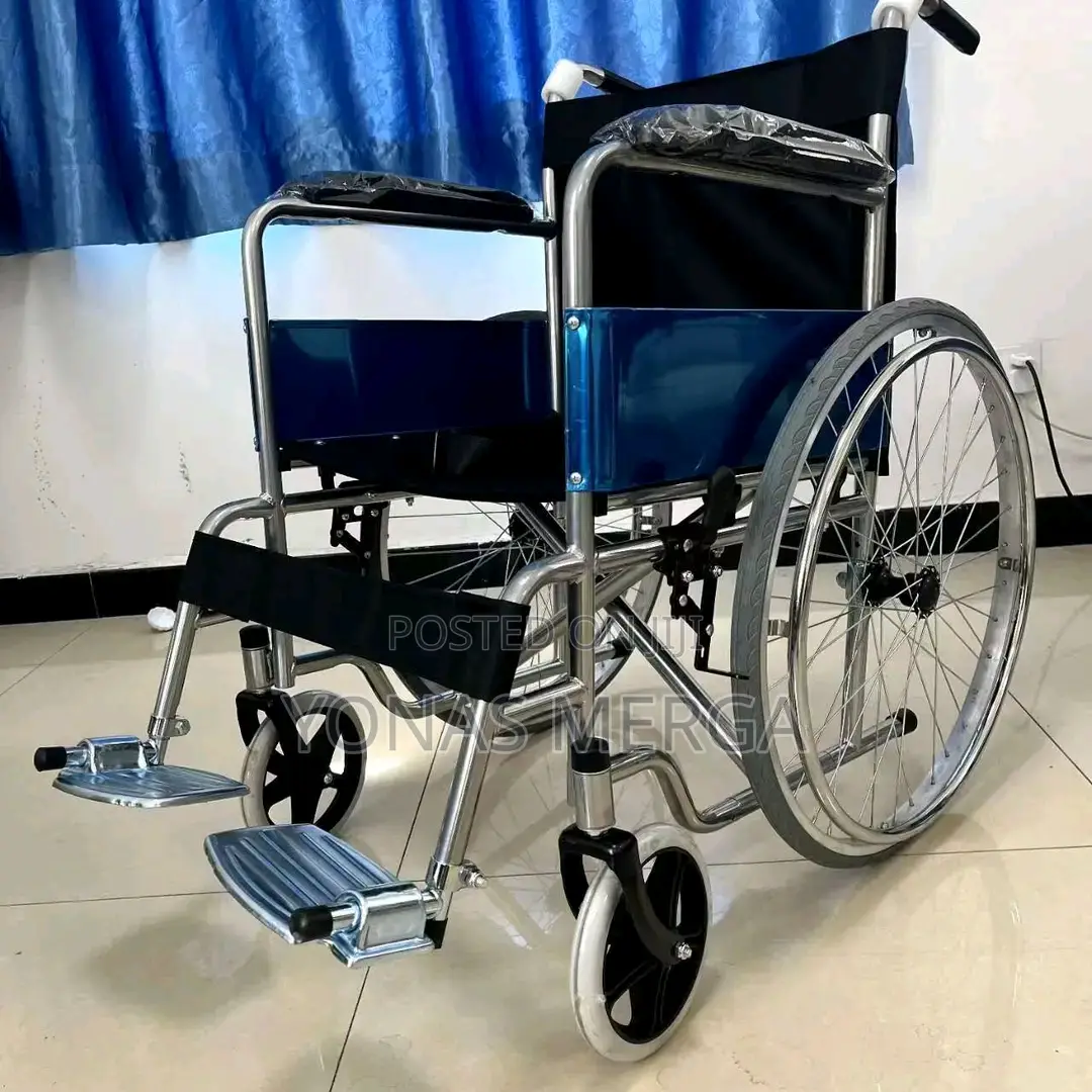 Wheechair፫\ዊልቼር MHL 1004 X Foldable Manual Wheelchair