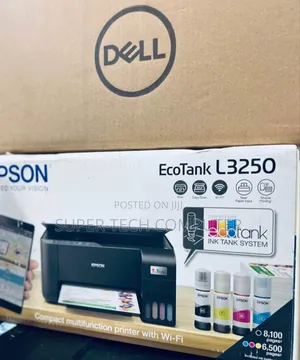 Epson L3250 Color Print and Hp 135W Black/White 3 in One
