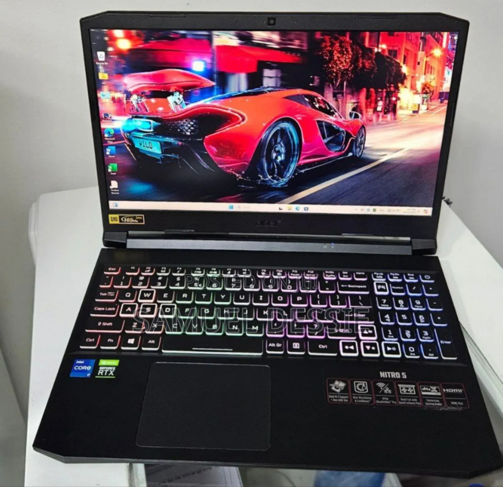 New Laptop Acer Nitro 5 16GB Intel Core I7 SSD 1T