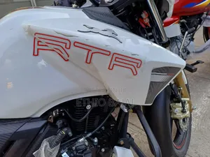 Photo - New TVS Apache 180 RTR 2024 White