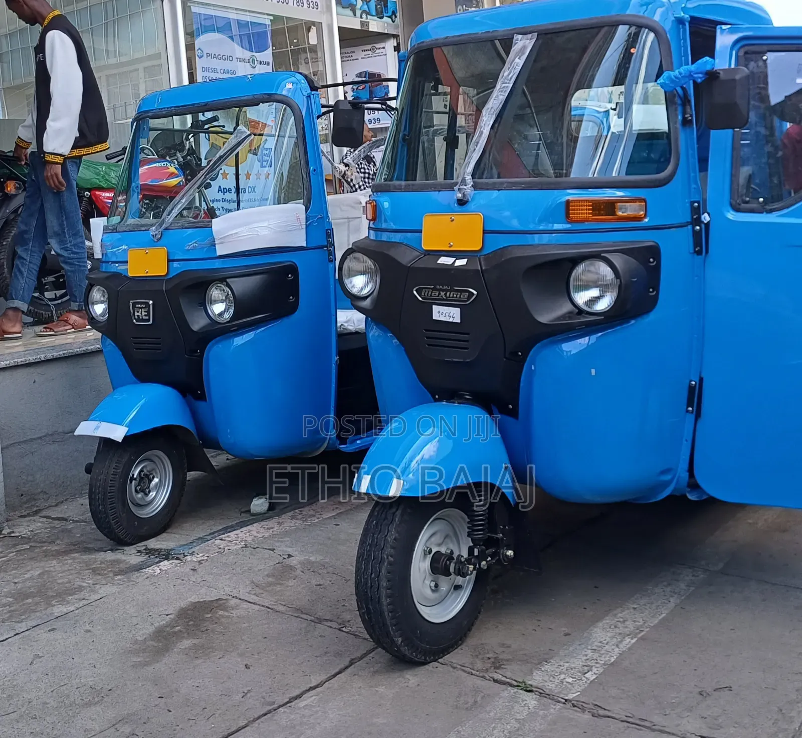 New Bajaj 2024 Blue
