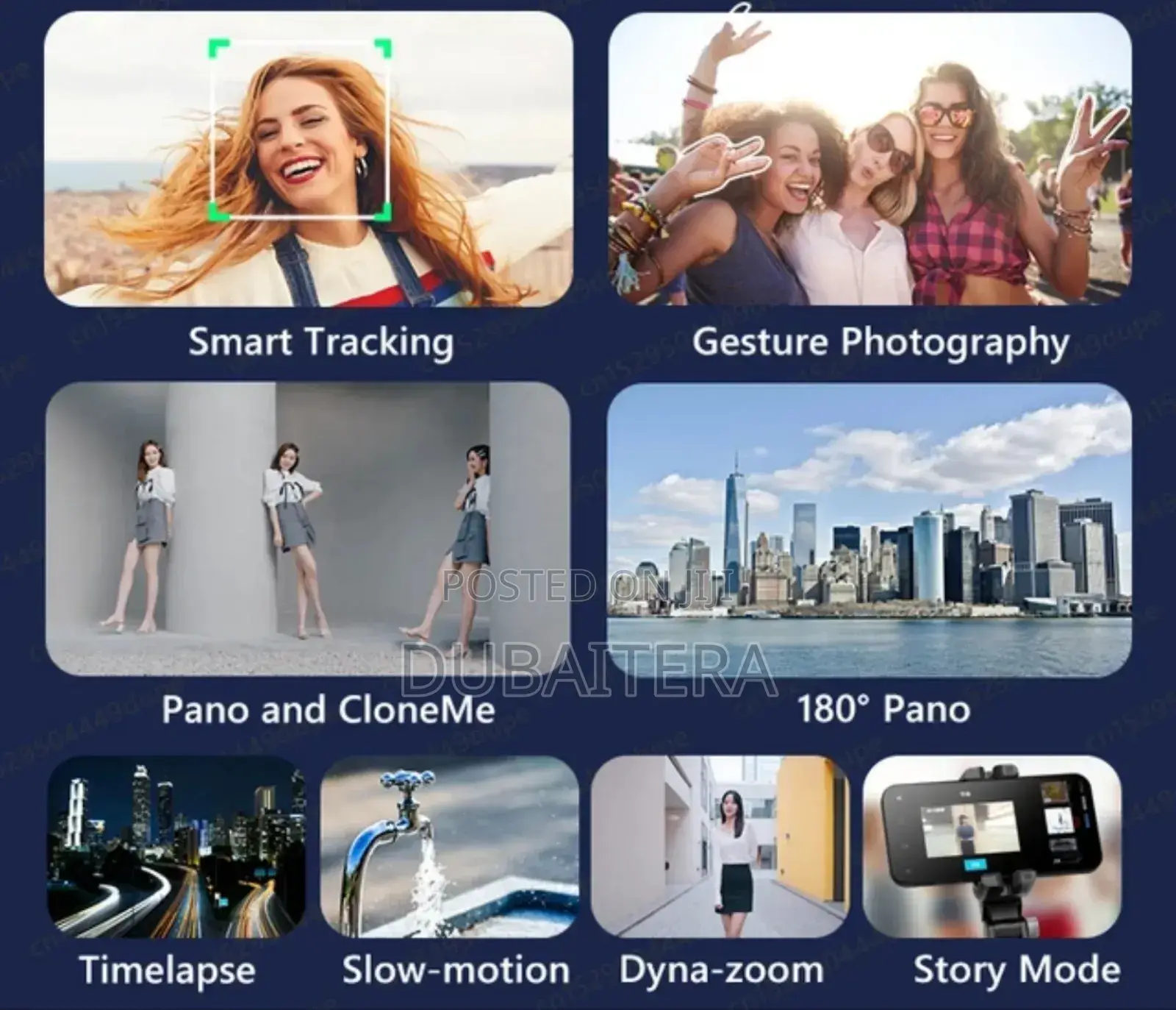 Gimbal Stabilizer With Remote 360 Face Tracking Stand