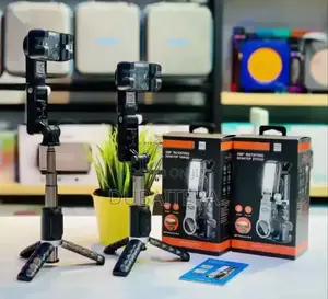 Gimbal Stabilizer With Remote 360 Face Tracking Stand