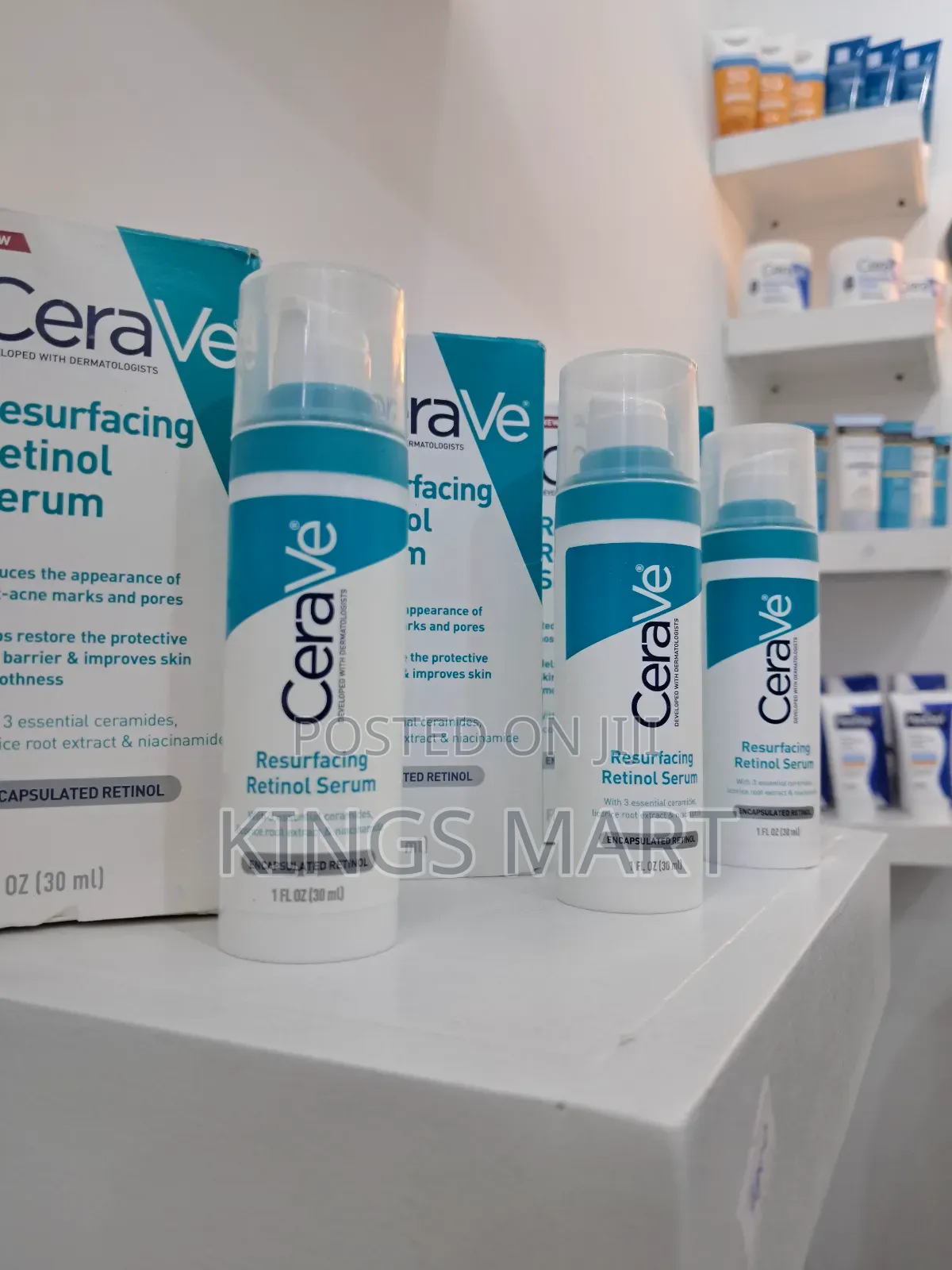 Cerave Resurfacing Retinol Serum (Post Acne Treatment)