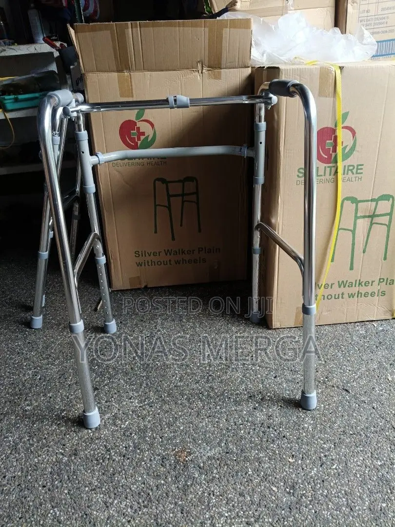 Height Adjustable Folding Walker, for Personal, 22 Inches