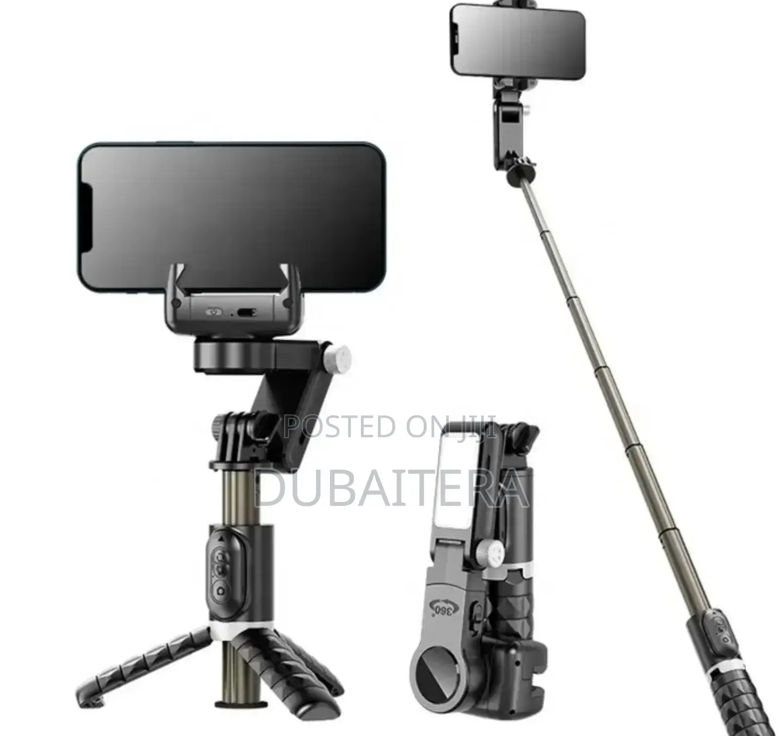 Gimbal Stabilizer With Remote 360 Face Tracking Stand