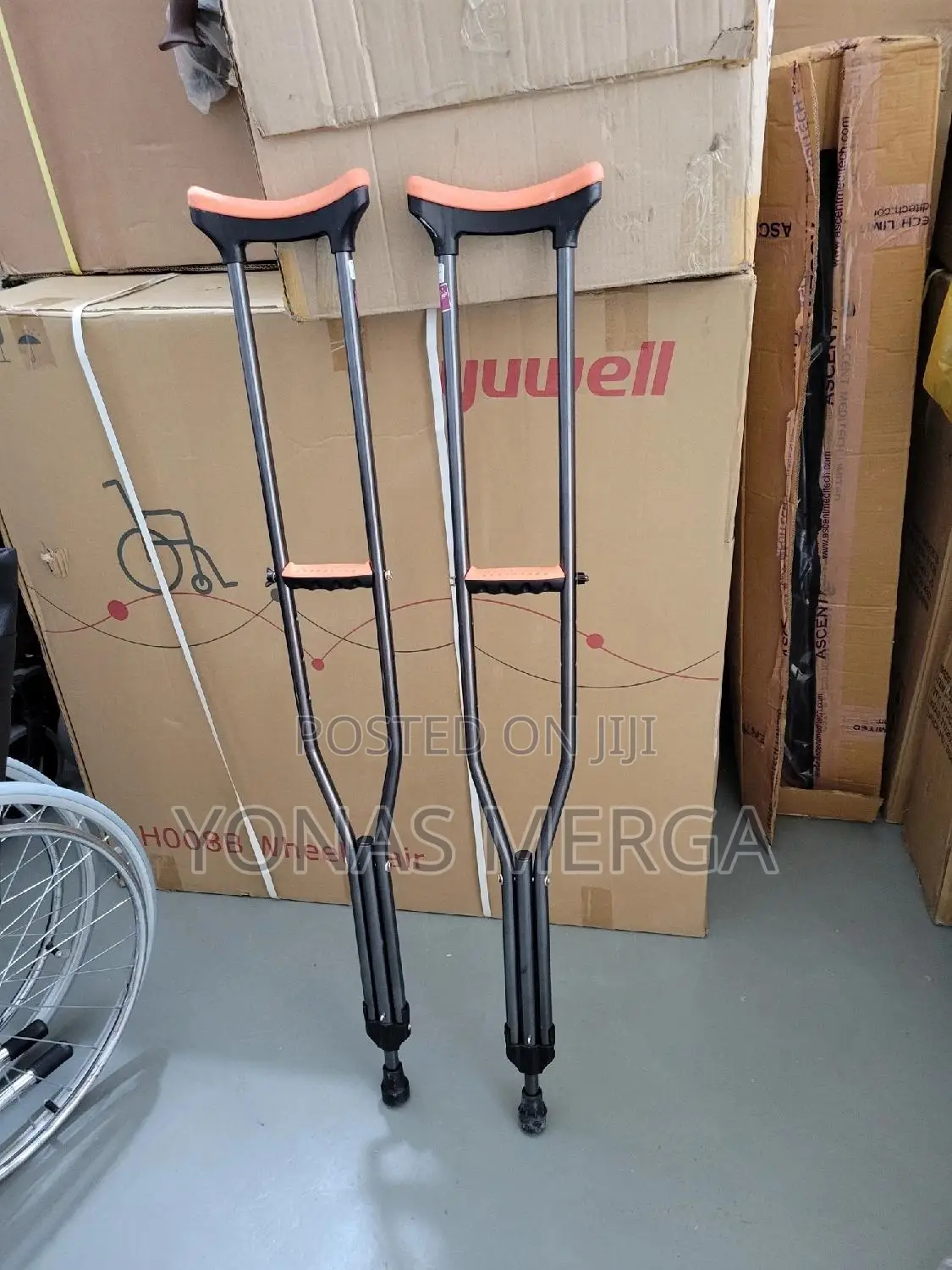 Bilateral Crutches፪=Bariatric Crutches፶÷Auxiliary Crutches∞∞