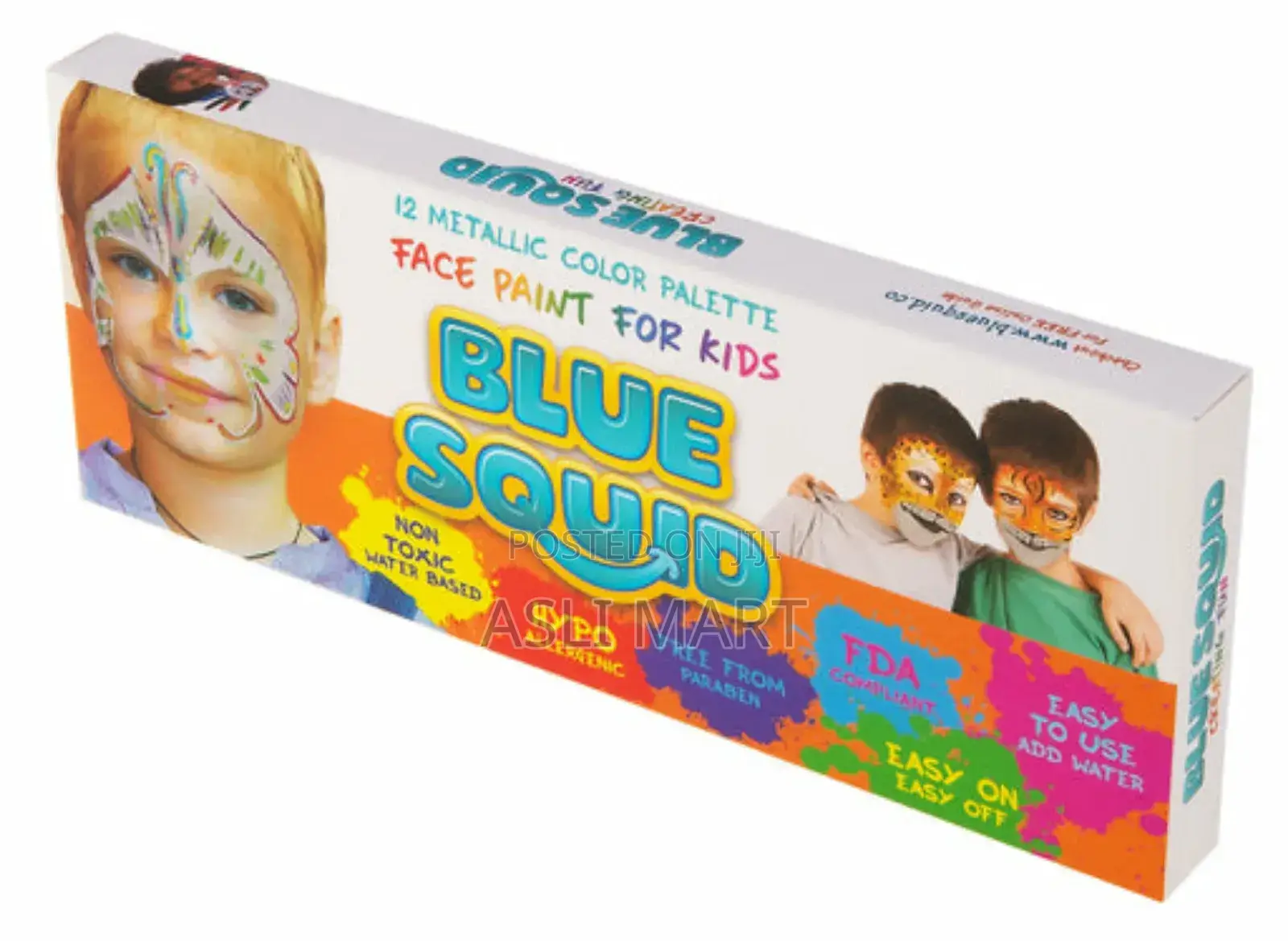 Face Paint for Kids 12 Classic Color