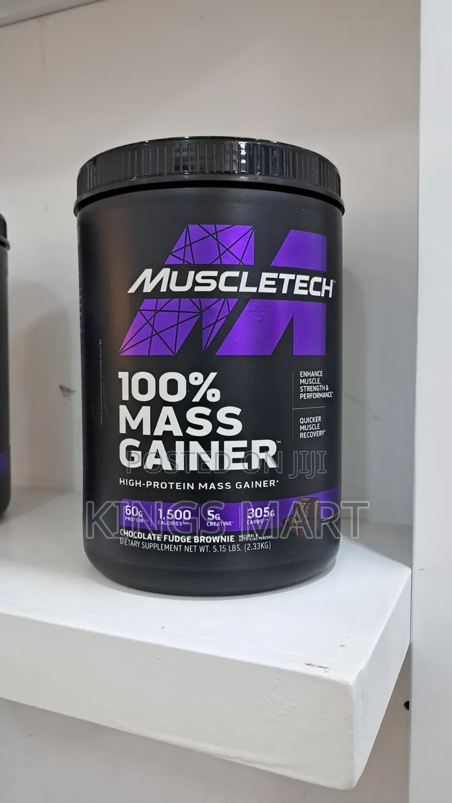100% Mass Gainer 2.33 Kg (Brand Mass-Tech )