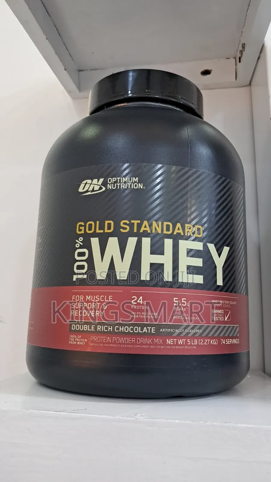 Gold Standard Whey Protein Powder  74 Serving