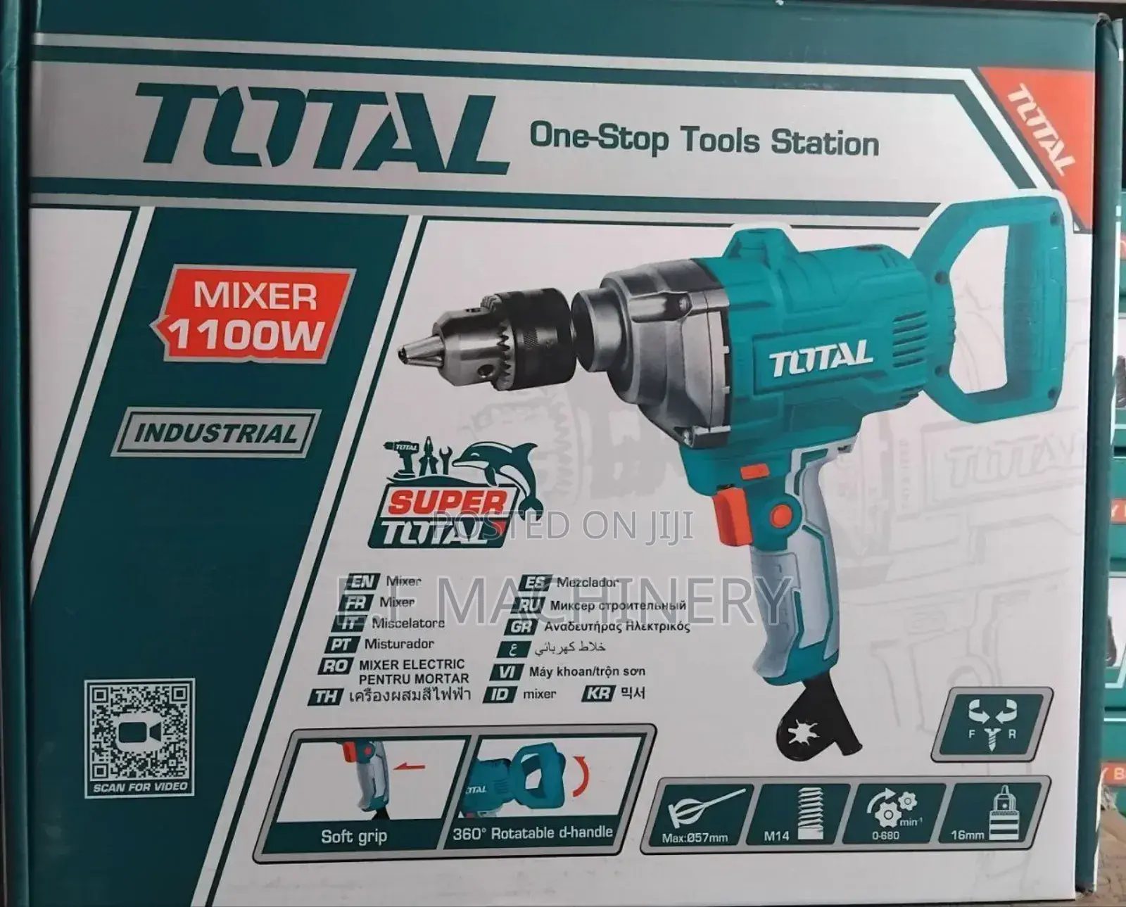 Mixer Drill 1100 Wat